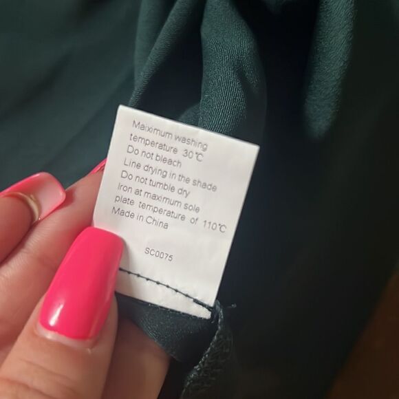 Elegant Satin One Shoulder Cut Out Waist Mini Dress - Picture 12 of 13